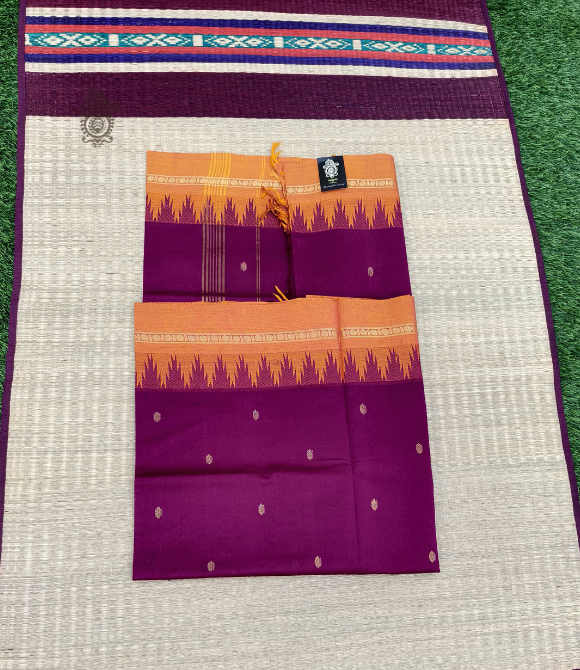 Pure Cotton Chettinad Saree | Kalakriti by Paroma