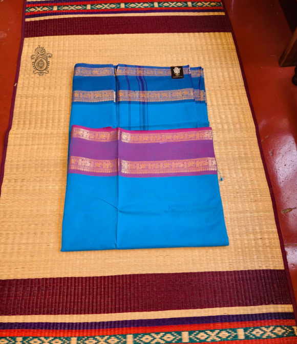 Pure Cotton Chettinad Saree | Kalakriti by Paroma