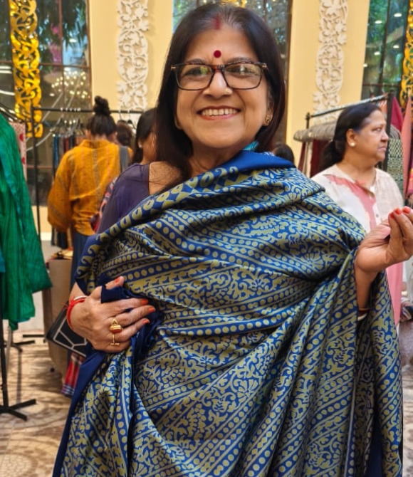 Kalakriti by Paroma | Best Block Print Sarees