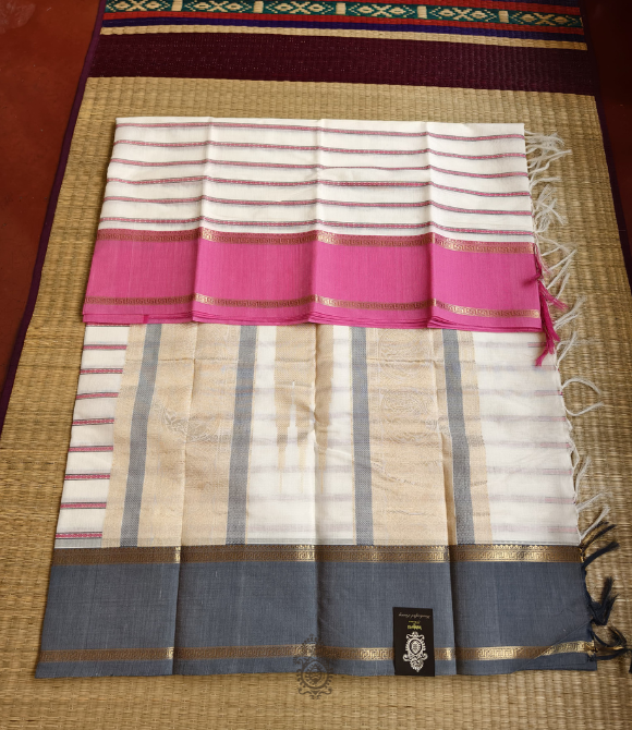 Pure Cotton Chettinad Saree | Kalakriti by Paroma