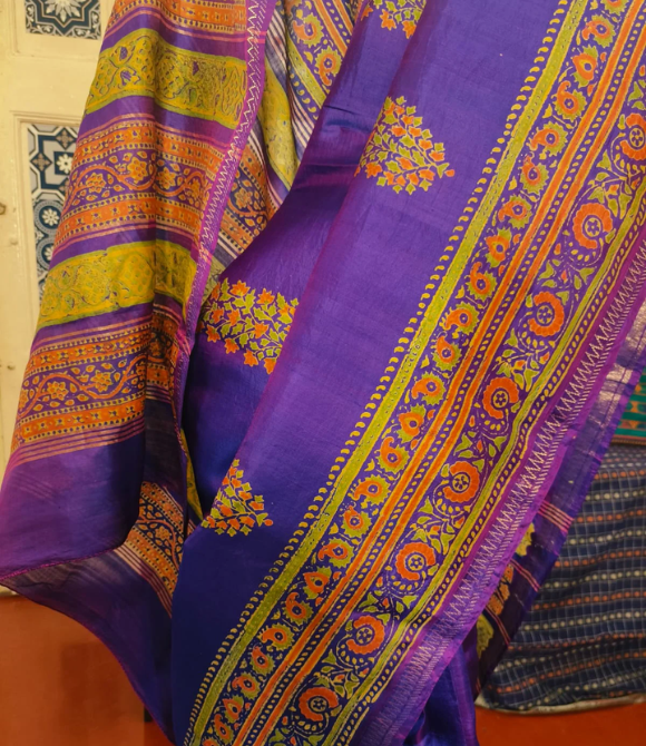 Kalakriti by Paroma | Best Block Print Sarees