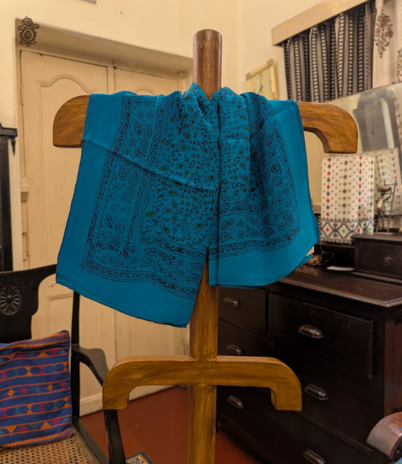 Pure Silk Chinnon Printed Scarf SC13