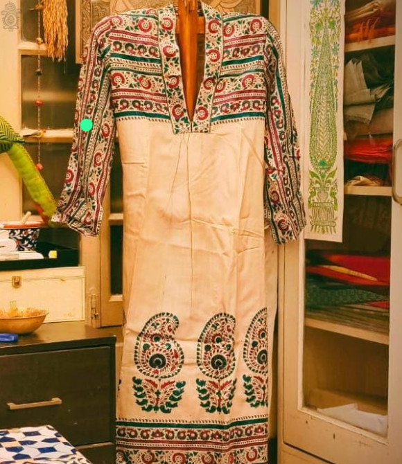 Tunic Dress - Tussar