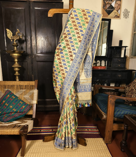 Signature Revival Benaras Baluchari Silk Saree