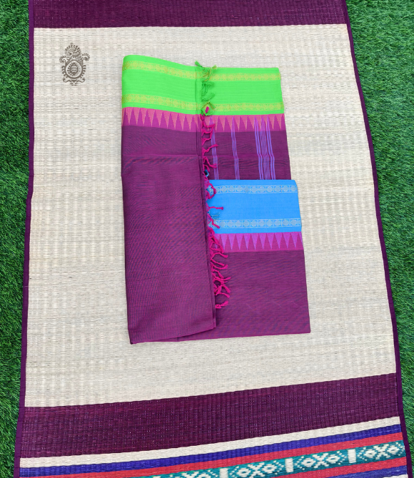 Pure Cotton Chettinad Saree | Kalakriti by Paroma