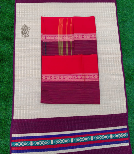 Pure Cotton Chettinad Saree | Kalakriti by Paroma