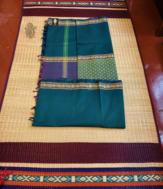 Pure Cotton Chettinad Saree | Kalakriti by Paroma
