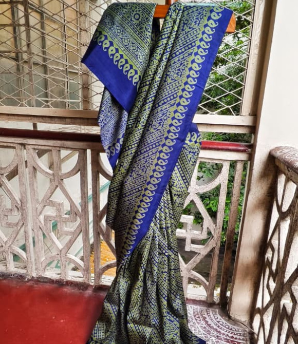 Kalakriti by Paroma | Best Block Print Sarees