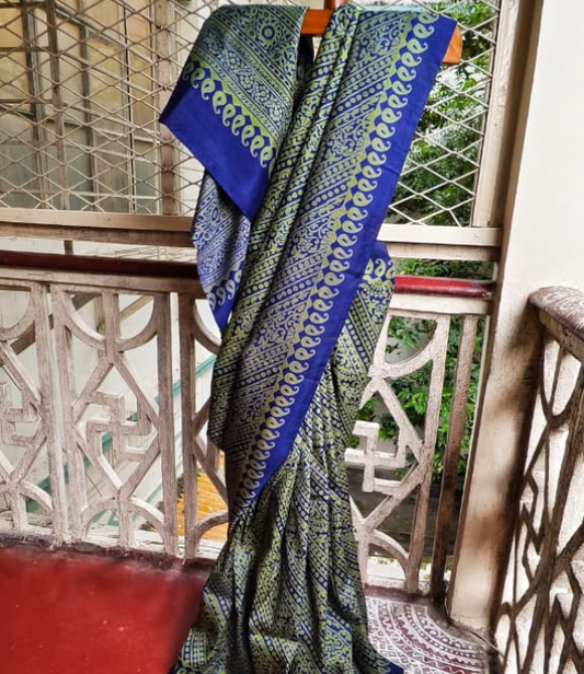Kalakriti by Paroma | Best Block Print Sarees