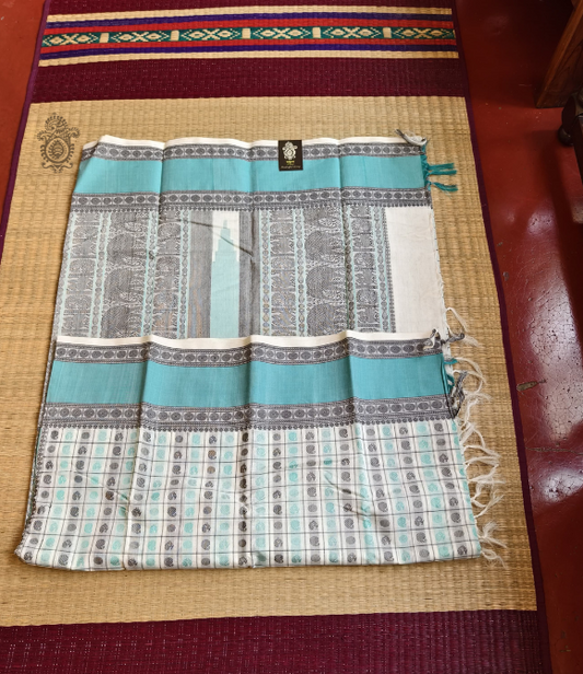 Pure Cotton Chettinad Saree | Kalakriti by Paroma