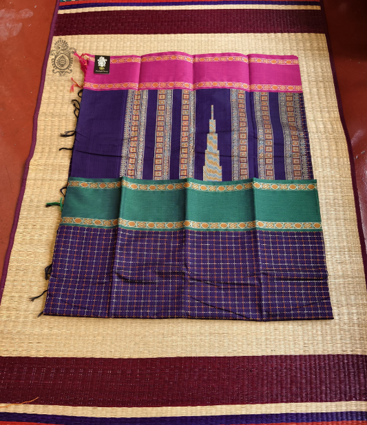 Pure Cotton Chettinad Saree | Kalakriti by Paroma