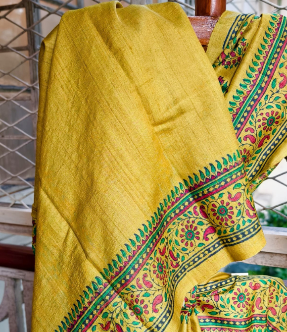 Kagojphul TP | Kalakriti by Paroma | Best Block Print Sarees