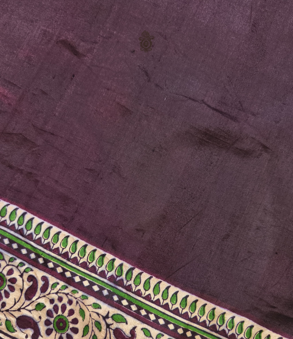 Handwoven Pure Mulberry Bengal Silk Saree Blouse Piece | Kalakriti By Paroma