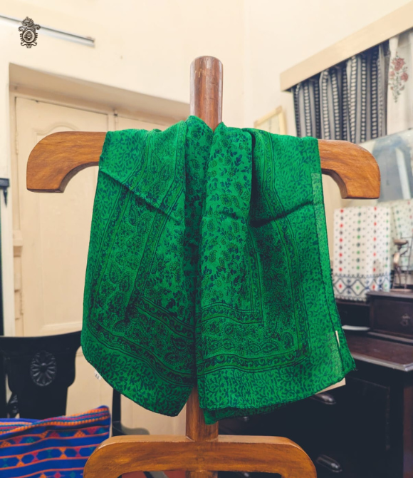 Pure Silk Chinnon Printed Scarf SC02