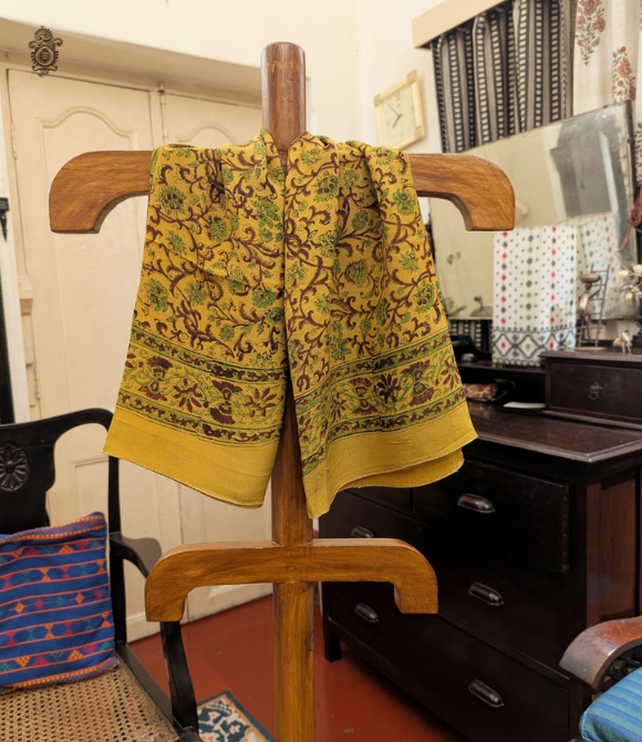 Pure Silk Chinnon Printed Scarf SC05