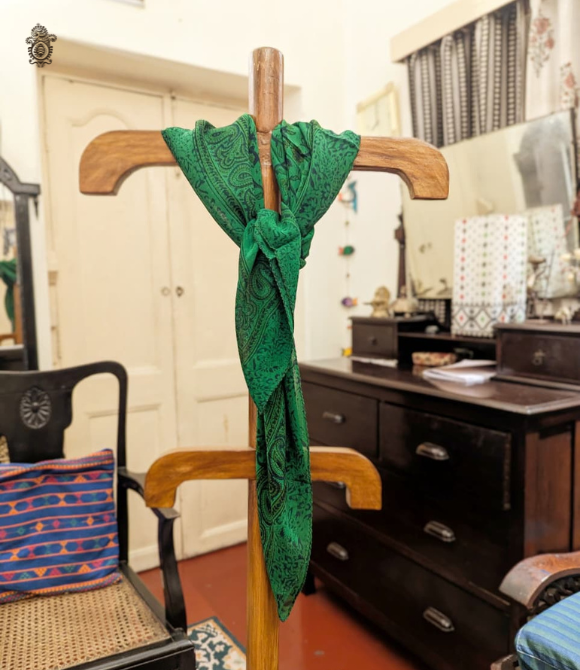 Pure Silk Chinnon Printed Scarf SC06