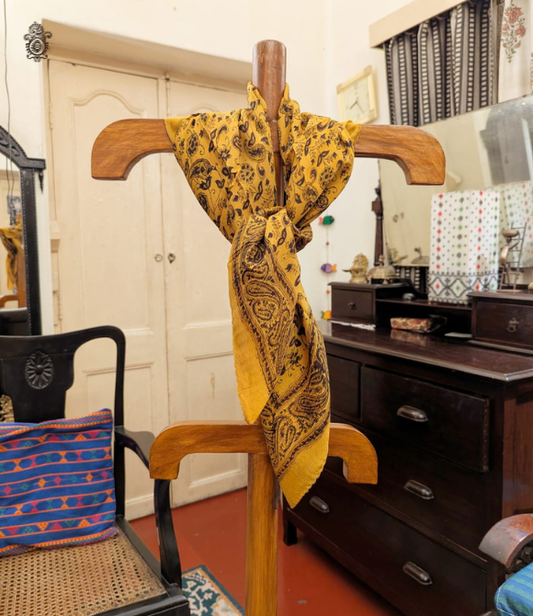 Pure Silk Chinnon Printed Scarf SC11