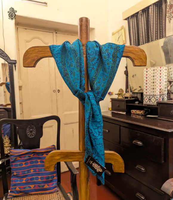 Pure Silk Chinnon Printed Scarf SC18